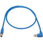 2M CAT6 ENET M12 X-CODE 1G UTP UTP CMR-LP RIGHT-ANGLE M/M CABLE