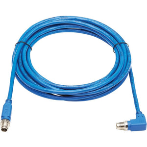 5M CAT6 ENET M12 X-CODE 1G UTP CMR-LP RIGHT-ANGLE M/M CABLE