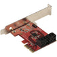 4 PORT SATA PCIE CARD ADAPTER PCIE SATA EXPANSION CONTROLLER