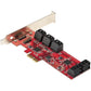 10 PORT SATA PCIE CARD ADAPTER PCIE SATA EXPANSION CONTROLLER