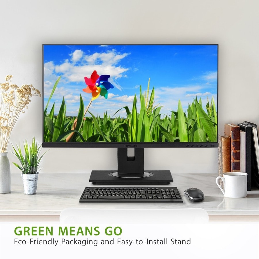 27IN ERGONOMIC 40-DEGREE TILT 1080P IPS WITH HDMI DP VGA