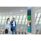 86IN LCD STRETCH MNTR 58:9 500NIT 24/7 LAND/PORT HDMI DP