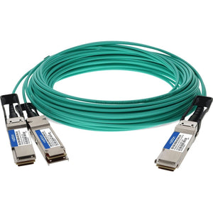 MSA AND TAA COMP 200G-AOC 10M QSFP56/2XQSFP56 850NM MMF LSZH