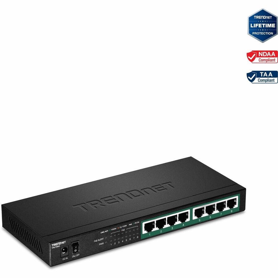 8PORT GIGABIT POE+SWITCH
