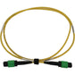 1M FIBER OPTIC CBL 40/100G SMF 12F MTP/MPO-APC OS2 F/F