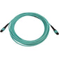 10M FIBER OPTIC CBL 40/100/400G MMF 50 OM3 12F MTP/MPO-PC F/F