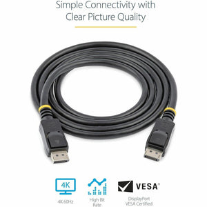 6FT DISPLAYPORT CABLE DP 1.2 TO DP VIDEO DISPLAY CABLE CORD 4K VESA