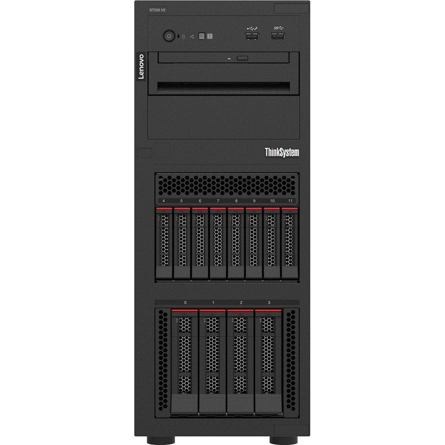 THINKSYSTEM ST250 V2 1XINTEL XEON E-2334 4C3.4G 65W 1X16GB 2RX8