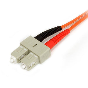 1M MULTIMODE FIBER OPTIC CABLE OM1 LC/SC 10G LSZH FIBER CABLE