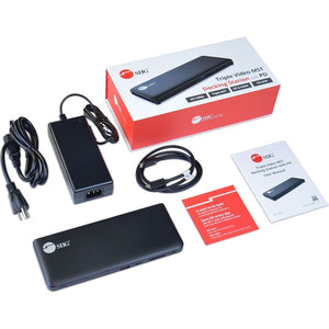 USB-C 3VIDEO MST DOCK STATION PD DP HDMI USB SD/MICRO SDGIG E-NET