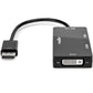 ROCSTOR 3-IN-1 DISPLAYPORT ADAP TO HDMI VGA DVI CONVERTER -BLACK