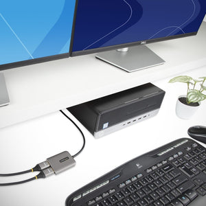DP HDMI MULTI MONITOR ADAPTER 3PT DISPLAYPORT 1.4 TO HDMI MST HUB