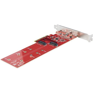 DUAL M.2 PCIE SSD ADAPTER CARD MKEY AHCI NVME M2 SSD PCIE 4.0