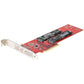 DUAL M.2 PCIE SSD ADAPTER CARD MKEY AHCI NVME M2 SSD PCIE 4.0