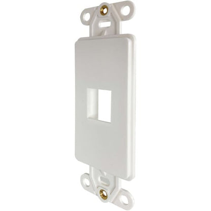 SAFE-IT WALL-MOUNT INSERT 1PORT ANTIBACTERIAL DECORA IVORY TAA