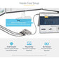 USB-C TO TRIPLE DP MST HUB DISPLAYPORT 1.4 4K 60HZ 1FT CABLE