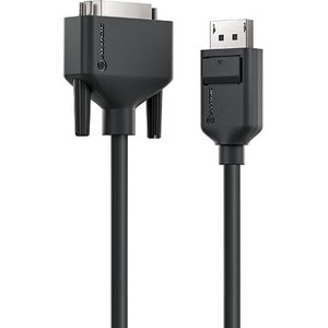 1M ELEMENTS DISPLAYPORT TO DVI TO DVI MALE TO MALE