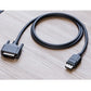 1M ELEMENTS DISPLAYPORT TO DVI TO DVI MALE TO MALE