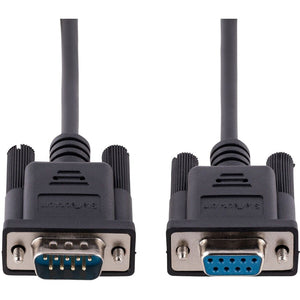 3M RS232 SERIAL NULL MODEM CABLE CROSSOVER SERIAL CABLE
