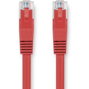 6FT CAT6 RED ETHERNET MOLDED 100 PERCENT COPPER UL RATED CABLE