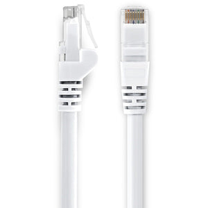 7FT CAT6 WHITE ETHERN SNAGLESS 100 PERCENT COPPER UL RATED CABLE