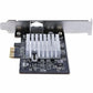 1 PORT PCIE NETWORK ADAPTER CARD 10 GIGABIT ETHERNET LAN RJ45