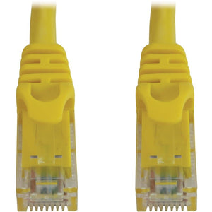 6FT CAT6A ENET CABLE SNAGLESS MOLDED UTP 10G POE M/M YELLOW