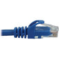 20FT CAT6A BLUE M/M SNAGLESS MOLDED UTP 10G POE ENET CABLE