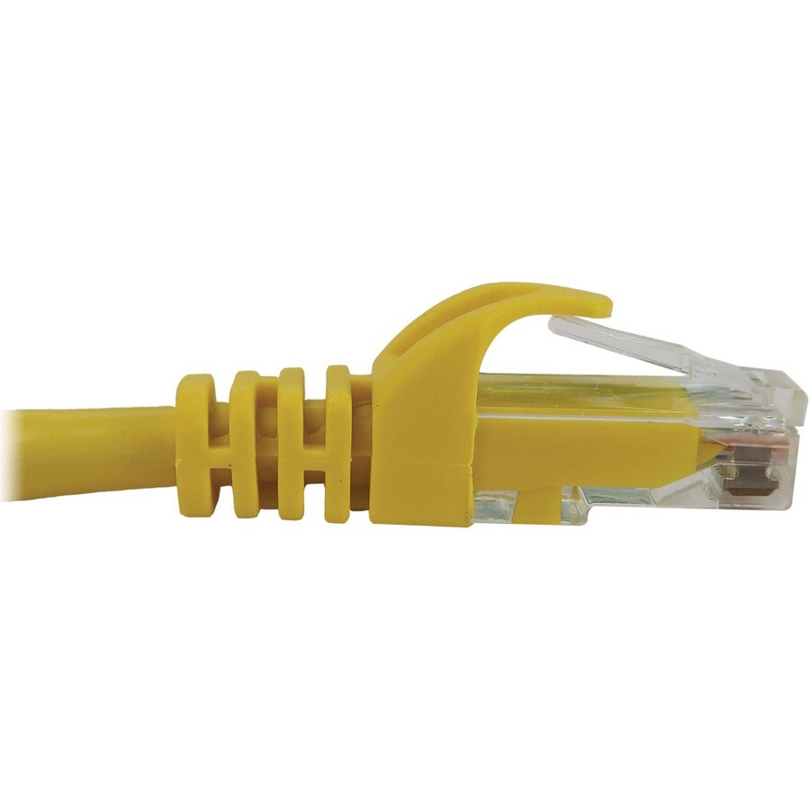 20FT CAT6A ENET CABLE SNAGLESS MOLDED UTP 10G POE MM YELLOW