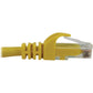 50FT CAT6A ENET CABLE SNAGLESS MOLDED UTP 10G POE MM YELLOW