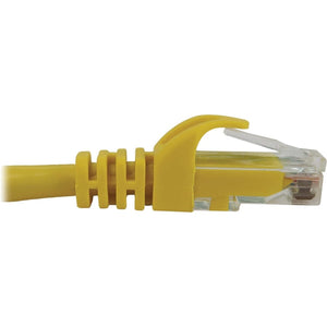 50FT CAT6A ENET CABLE SNAGLESS MOLDED UTP 10G POE MM YELLOW