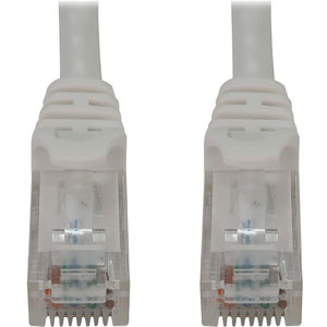 100FT CAT6A ENET CABLE SNAGLESS MOLDED UTP 10G POE MM WHITE