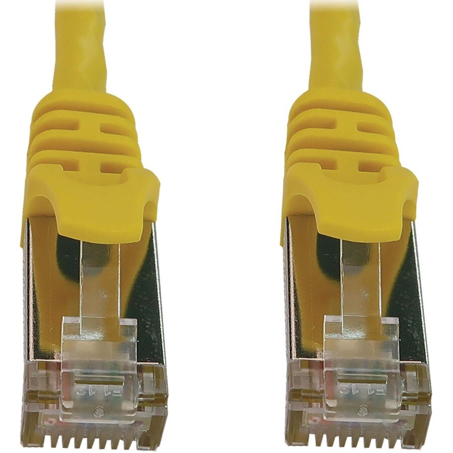 3FT CAT6A ENET CABLE SNAGLESS SHIELDED SLIM 10G M/M YELLOW
