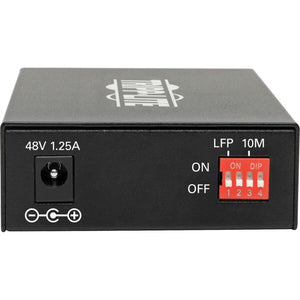 GB MMF FIBER TO ENET MEDIA CONVERTER POE+ 550 M LC INT.