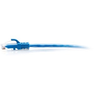 C2G 7FT CAT6A UNSHIELDED UTP SLIM ETHERNET PATCH CABLE - BLUE