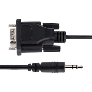 3FT DB9 TO 3.5MM SERIAL CABLE RS232 MALE TO 3.5MM SERIAL CABLE