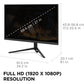 27 OMNI 1080P ERGONOMIC GAMING MNTR W/165HZ AMD FREESYNC PREMIUM