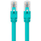 5FT CAT6A CABLE - SNAGLESS-AQUA SHIELDED ETHERNET CABLE