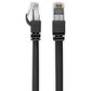 7FT CAT6A CABLE- SNAGLESS-BLACK SHIELDED ETHERNET CABLE