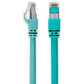 7FT CAT6A CABLE - SNAGLESS-AQUA SHIELDED ETHERNET CABLE