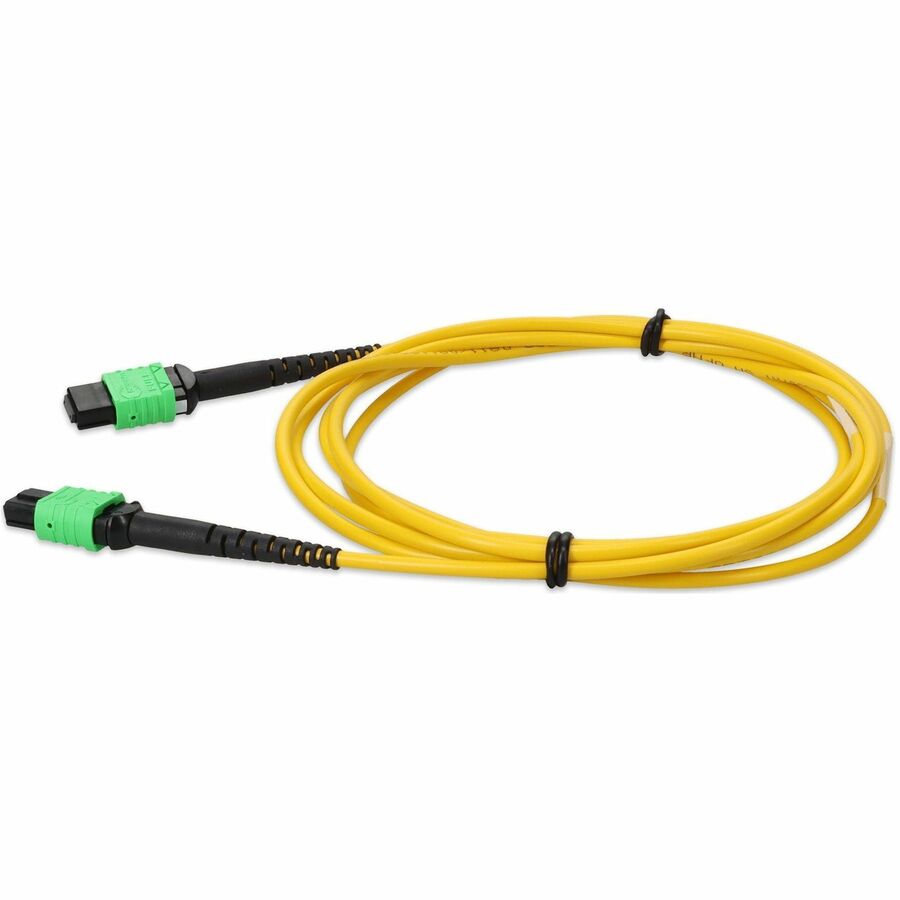 MPO F/F PATCH CBL 2M YELLOW OS2 RISER FIBER