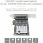 4-PORT 2.5G PCIE NETWORK CARD - QUAD NBASE-T ETHERNET CARD