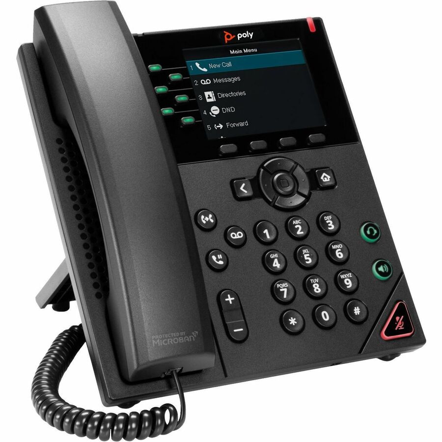 POLY VVX 350 6-IP PH POE-E