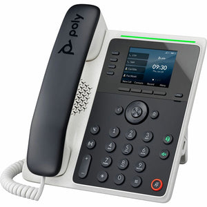 POLY EDGE E220 IP PHONE AND POE-ENABLED