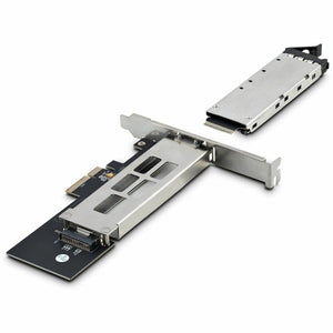 M.2 NVME SSD TO PCIE X4 SLOT - HOT SWAP MOBILE RACK/BACKPLANE