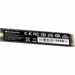 VERBATIM 512GB VI5000 SSD INTERNAL - PCIE NVME M.2 SSD