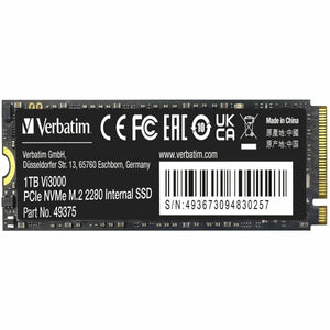 VERBATIM 2TB VI3000 SSD INTERNAL - PCIE NVME M.2 SSD