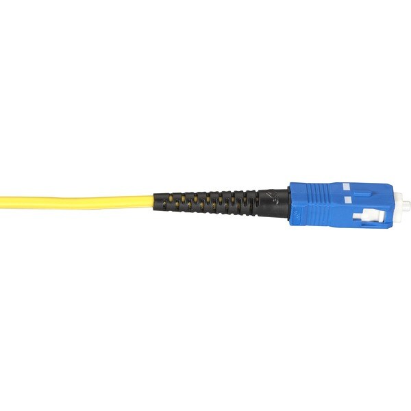 2M (6.5FT) SCSC YL OS2 SM FIBER PATCH CABLE INDR ZIP OFNR