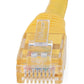 1FT YELLOW CAT6 ETHERNET CABLE RJ45 UTP PATCH CABLE GIGABIT LAN