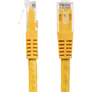 1FT YELLOW CAT6 ETHERNET CABLE RJ45 UTP PATCH CABLE GIGABIT LAN